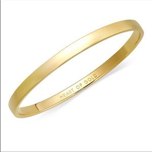 KATE SPADE ♠️ heart of gold bangle